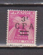 REUNION        N°  YVERT  TAXE 40  NEUF AVEC CHARNIERES      ( CHARN   01/ 17 ) - Timbres-taxe