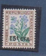 REUNION        N°  YVERT  TAXE 51  NEUF AVEC CHARNIERES      ( CHARN   01/ 17 ) - Postage Due