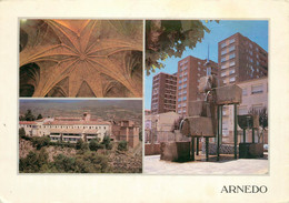 CPSM Arnedo-Cupula Gotica De La Iglesia De Santo Tomas-Timbre-état Mauvais      L1955 - La Rioja (Logrono)