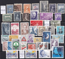 TR82 – TURKEY - TURQUIE – 1905-2000 - SMALL USED COLLECTION – MI # 117E→3210 CV 25 € - Collections, Lots & Series