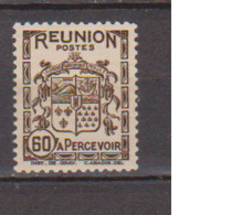 REUNION             N° YVERT  TAXE  22 NEUF SANS CHARNIERES  (NSCH 01/21) - Postage Due