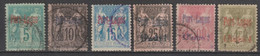 PORT LAGOS - 1893 - SERIE COMPLETE YVERT N° 1/6 OBLITERES - COTE = 500 EUR. - Usati