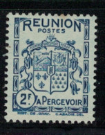 REUNION             N° YVERT  TAXE  24 NEUF SANS CHARNIERES  (NSCH 01/21) - Postage Due