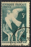 FR VAR 32 - FRANCE N° 761 Obl. Variété Dentelure Décallée - Used Stamps