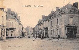 Connerré        72        Rue Nationale  Boucherie Veron       (voir Scan) - Connerre