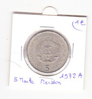 Allemagne 5 Mark Meissen 1972 A - 5 Marcos