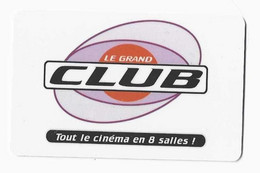 FRANCE CARTE CINEMA LE GRAND CLUB - Bioscoopkaarten