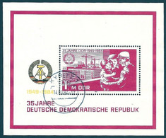 DDR, 1984, Block 78, Michel-Nr. 2896, Gestempelt - 1981-1990