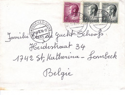 B01-404 Enveloppe Hôtel Grand Chef Famille Gucht Schoofs 10-8-1976 4 Mondorf Les Bains - Covers & Documents