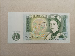 Billete De Inglaterra De 1 Libra, UNC - 1 Pond