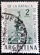 Timbre D'Argentine 1963 The 150th Anniversary Of The Battle Of Salta  Stampworld N° 835 - Oblitérés