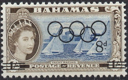 BAHAMAS/1964/MNH/SC#202/QUEEN ELIZABETH II / QEII / SAILING / BOATS / TOKYO SUMMER OLYMPIC GAMES/ - 1963-1973 Autonomia Interna