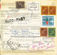 Portugal Addresscard ?? Sent To Belgium 27-9-1966 With More Postmarks - Storia Postale