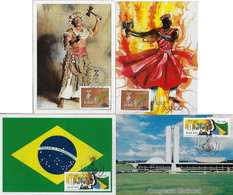 Brazil 2013 4 Maximum Card Fight Against Racial Discrimination And Candomblé Afro-brazilian Religion Xangô - Maximum Cards