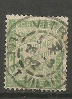 France - Timbres-Taxe - N° 30 - 15 C. Vert-jaune - Obl. VITRE (Ille-et-Vilaine) - 1859-1959 Used