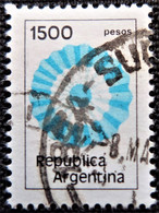 Timbre D'Argentine 1981 Rosette  Stampworld N° 1565 - Gebraucht