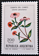 Timbre D'Argentine 1982 Flowers  Stampworld N° 1582 - Gebruikt