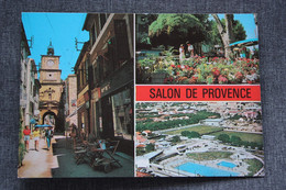 Delcampe - Salon De Provence,  STADIUM - STADE -  Panorama. OLD PC. 1971 Plus Swimming Pool - Estadios