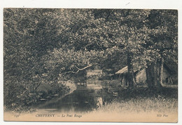 CPA - CHEVERNY (Loir Et Cher) - Le Pont Rouge - Cheverny