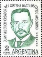 ARGENTINA - AÑO 1962 - Juan Vucetich. Policía Creador De La Identificación De Las Personas Mediante Sus Huellas Dactilar - Used Stamps
