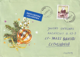 Poland 2013  Postal Cover New Year KETRZYN SAKIAI LITHUANIA LITWA - Lettres & Documents