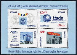 ROMANIA 2002 IFSDA Block MNH / **.  Michel Block 321 - Ongebruikt