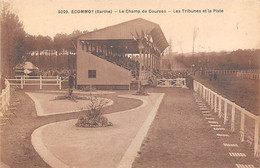 Ecommoy       72        Hippisme  Champ De Courses Tribune Et Piste              (voir Scan) - Ecommoy