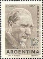 ARGENTINA - AÑO 1963  - XXV Aniversario De La Muerte Del Fundador De La Turquía Moderna Mustafá Kemal Ataturk, - Used Stamps