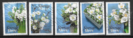 Suède 2017 N° 3179/3183 Oblitérés Fleurs D'hiver - Used Stamps