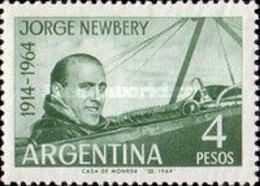 ARGENTINA - AÑO 1964 - 50º Aniversario De La Muerte Del Aviador Jorge Newbery, 1.875 - 1.914 - Usati