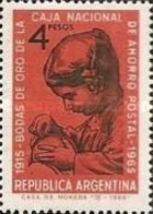 ARGENTINA - AÑO 1965 - 50º Aniversario De La Caja Postal Nacional De Ahorro. - Gebraucht