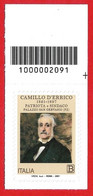 2021 (4062) Anniversario Della Nascita Di Camillo D'Errico - 2021-...: Nieuw/plakker