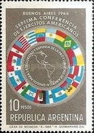 ARGENTINA - AÑO 1966 - VII Conferencia De Los Ejércitos De Los Estados Americanos. - Ongebruikt