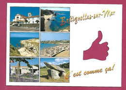 Brétignolles-sur-Mer (85) Plage Dolmen Pouce 2scans 27-08-2005 - Bretignolles Sur Mer