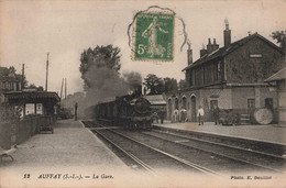 FRANCE - 76 SEINE-MARITIME - AUFFAY - La Gare - Auffay