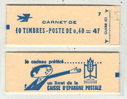 France // Carnet // Carnet  No. 1536 B Neufs** Complet Mais Ouvert - Rotes Kreuz