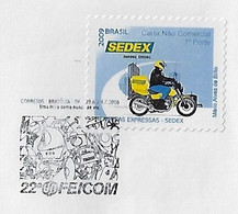 Brazil 2010 Cover With Commemorative Cancel Postmark  22nd Industry And Commerce Fair Of Brasília - Brieven En Documenten