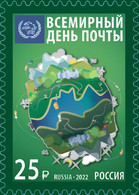 Russia 2022, The World Post Day, VF MNH** - Neufs