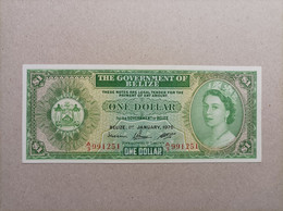 Billete De Belize De 1 Dólar, Año 1976, Serie A, UNC - Belize