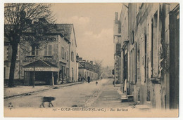 CPA - COUR-CHEVERNY (Loir Et Cher) - La Rue Barberet. - Cheverny