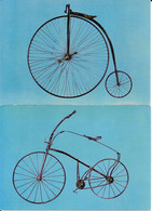 Transports: Vélocipède - Vélo Grand Bi, Tricycle - Musée De Compiègne Et CNAM - Lot De 4 Cartes CPM - Altri & Non Classificati