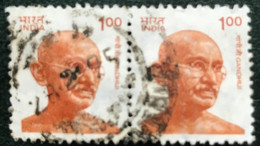 India - C13/35 - (°)used - 1991 - Michel 1287 - Gandhi - Used Stamps