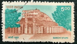 India - C13/35 - (°)used - 1994 - Michel 1423 - Sanchi Stupa - Oblitérés