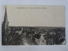 CPA 28 Eure Et Loire -  Courtalain - Vue Prise Du Théâtre Du Château - Courtalain