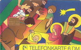 Deutsche Postreklame, X 11 12.92 Weihnachtskribbe, Nativity, Christmas, Weihnachten - X-Reeksen : Advertenties Van De D. Postreklame