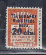 ESPAGNE  Barcelone   1934        N°   19    ( Neuf Avec Chraniéres )       COTE    44 € 50      ( S 550 ) - Barcelona