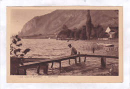 CPA :  14 X 9  -  LAC  D'ANNECY  -  VEYRIER - Veyrier