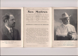 PETIT FEUILLET PUBLICITAIRE HEMOGLOBINE - Dtc CARNOT - Professeur BACCELLI - ALEZAIS -et Professeur WERTHEIMER - - Santé