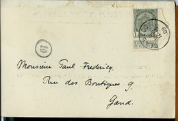 Carte Obl. CLABECQ 02/11/1909 - Landelijks Post