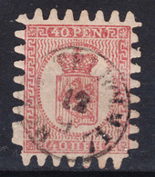 Finland 1866 Mi#9 Used, Perforation Type C, Very Nice Piece - Oblitérés